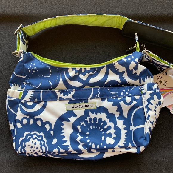 NWT - JuJuBe Cobalt Blossoms HoboBe
